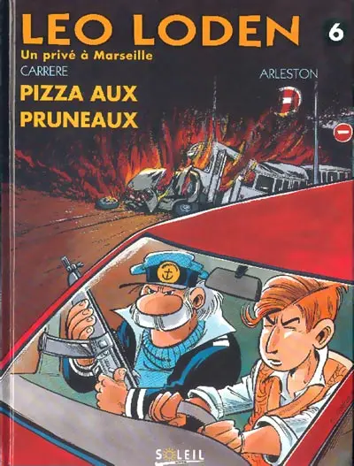 Couverture de l'album Léo Loden Tome 6 Pizza aux pruneaux