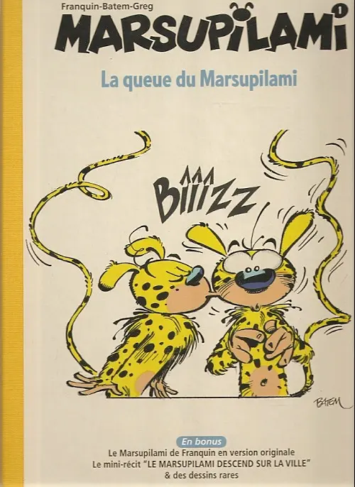 Couverture de l'album Marsupilami Tome 1 La queue du marsupilami