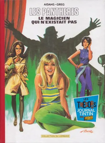 Couverture de l'album Les Panthères Le magicien qui n'existait pas