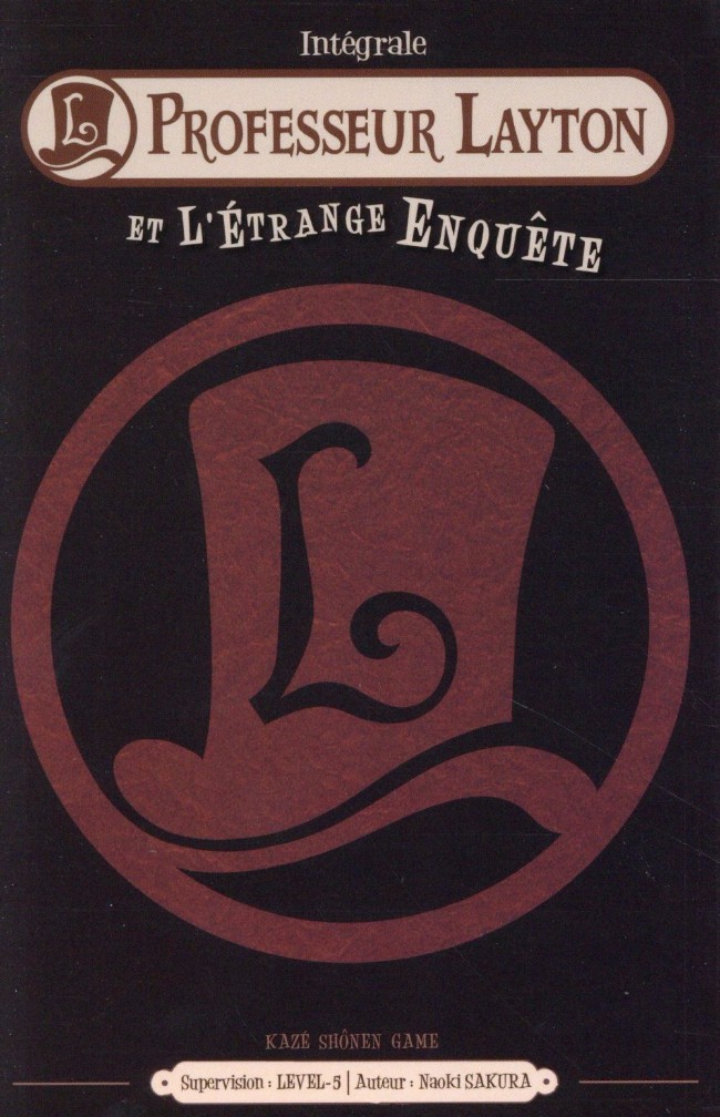 Couverture de l'album Professeur Layton et l'étrange enquête Intégrale