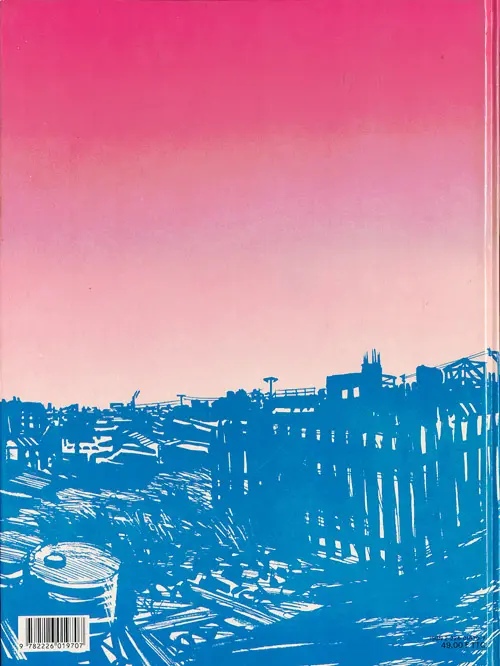 Verso de l'album Raoul Teigneux contre les Druzes
