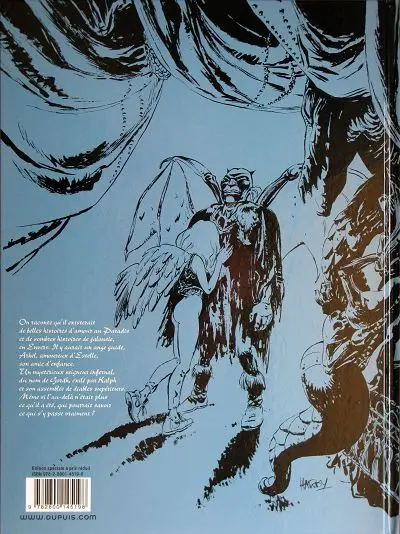 Verso de l'album Arkel / Ange & Diablesses Ange & Diablesses Tome 1 Au plus haut des cieux