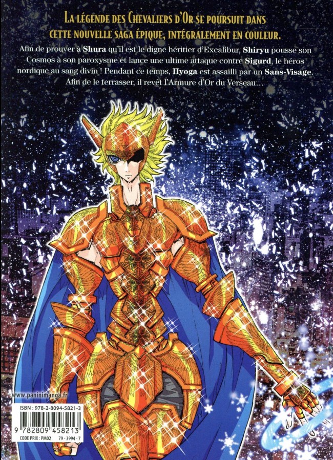 Verso de l'album Saint Seiya Épisode G - Assassin 4