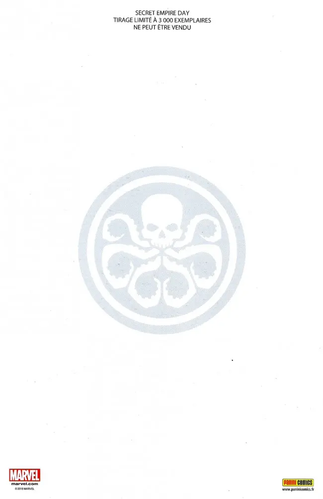 Verso de l'album Secret Empire Secret Empire Day