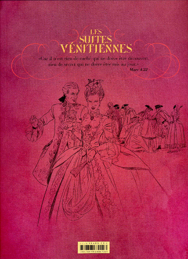 Verso de l'album Les Suites Vénitiennes Intégrale 1