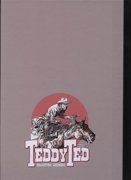 Verso de l'album Teddy Ted Les récits complets de Pif Tome Trois