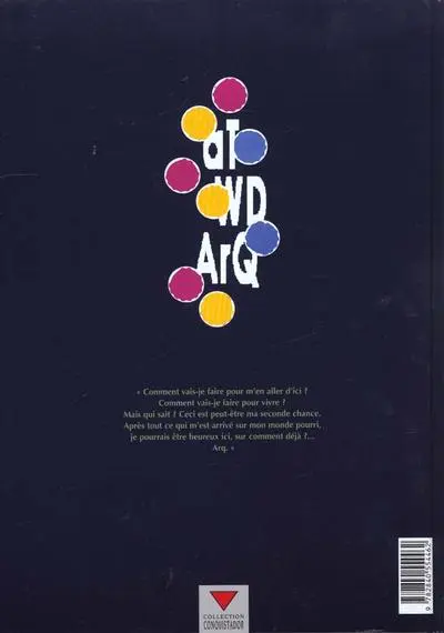 Verso de l'album Arq Tome 4 Racken