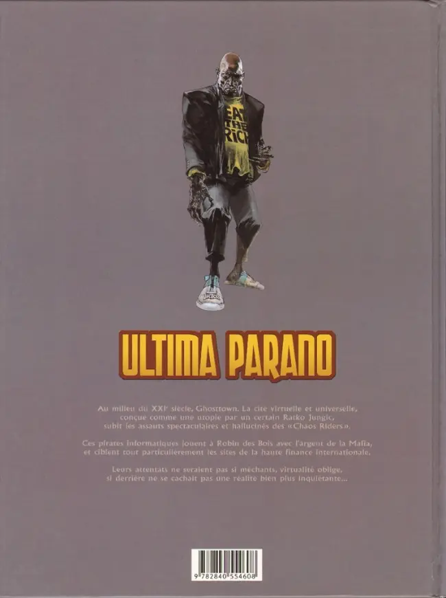 Verso de l'album Ultima parano 1 GhostTown Gangsters
