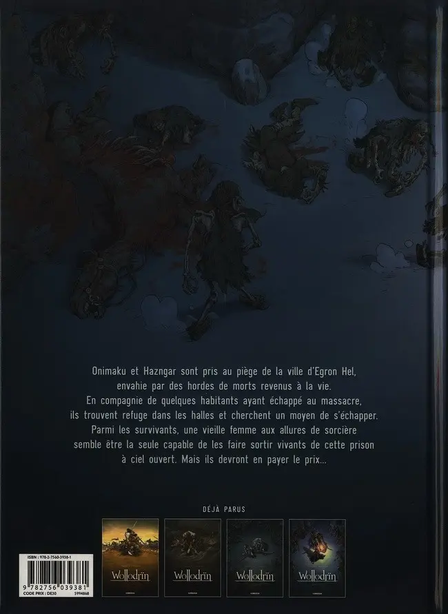 Verso de l'album Wollodrïn Tome 4 Le convoi 2/2