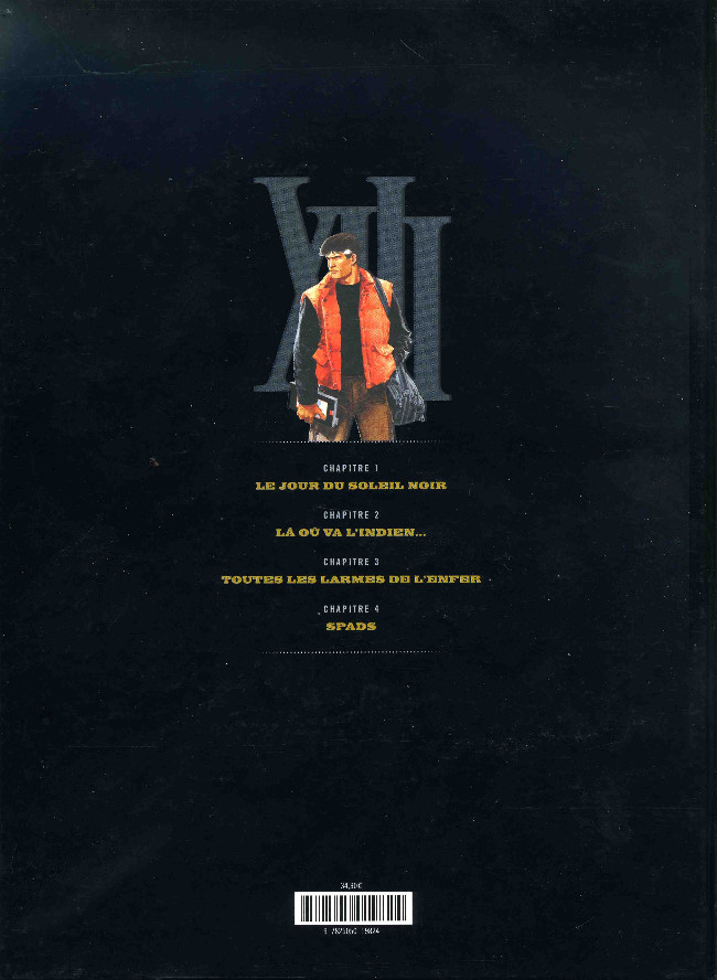 Verso de l'album XIII Intégrale 30 ans Volume 1