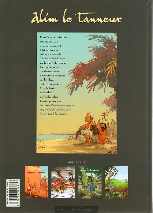Verso de l'album Alim le tanneur Tome 1 Le secret des eaux