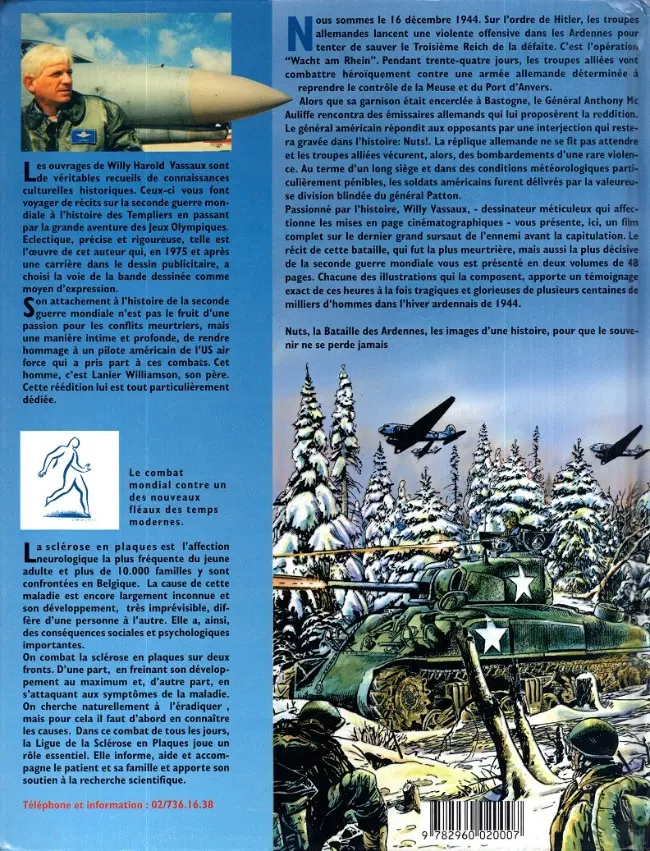 Verso de l'album Nuts ! - La Bataille des Ardennes Tome 1 L'Offensive