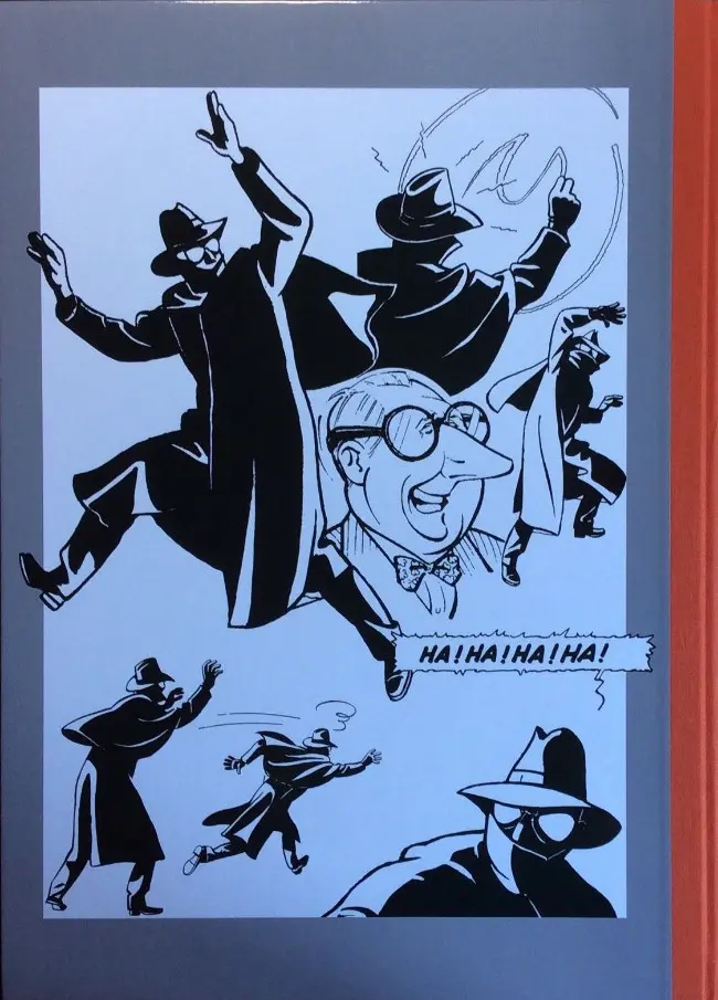 Verso de l'album Blake et Mortimer Tome 6 La marque jaune
