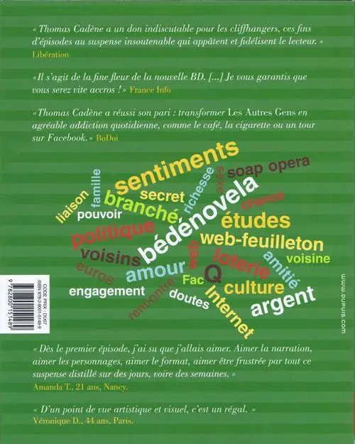 Verso de l'album Les Autres gens #03