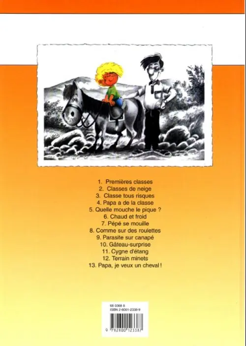 Verso de l'album Cédric Tome 10 Gâteau-surprise