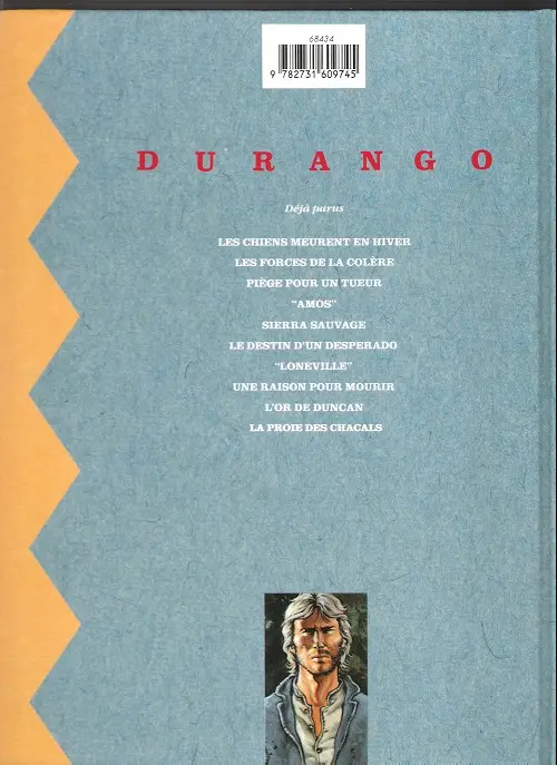 Verso de l'album Durango Tome 4 Amos