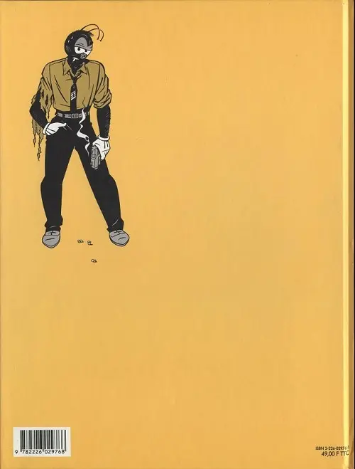 Verso de l'album Gomina Tome 2 Le point du jour