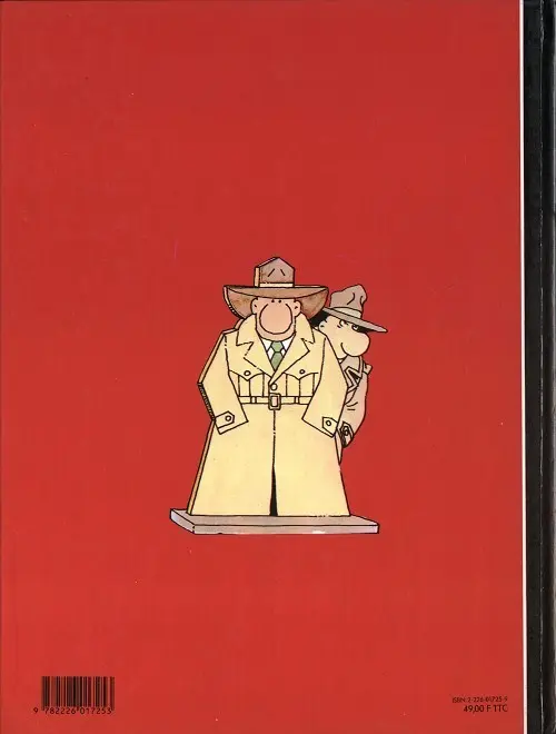 Verso de l'album Jack Palmer Tome 1 Une sacrée salade