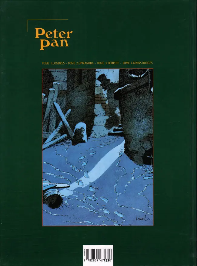 Verso de l'album Peter Pan Tome 2 Opikanoba