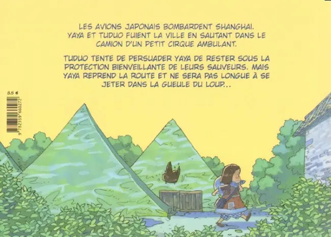 Verso de l'album La balade de Yaya Tome 3 Le cirque