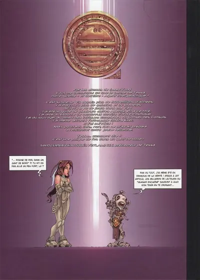 Verso de l'album Tessa agent intergalactique Tome 1 Sidéral Killer