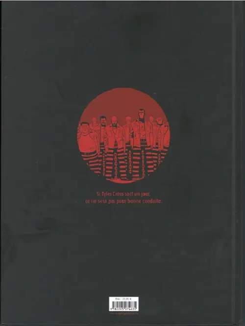 Verso de l'album Tyler Cross Tome 2 Angola