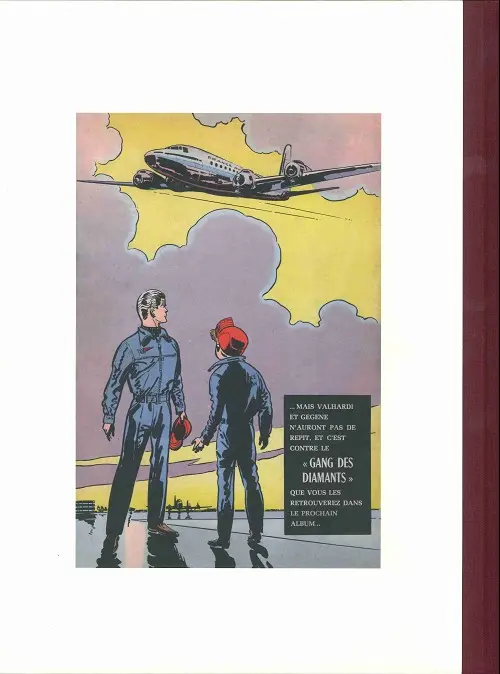 Verso de l'album Valhardi Tome 1 Soleil Noir