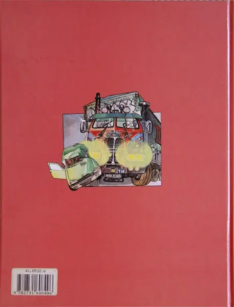 Verso de l'album Visions fûtées