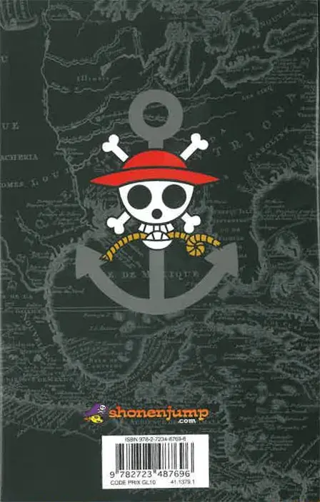 Verso de l'album One Piece Tome 63 Otohime et Tiger