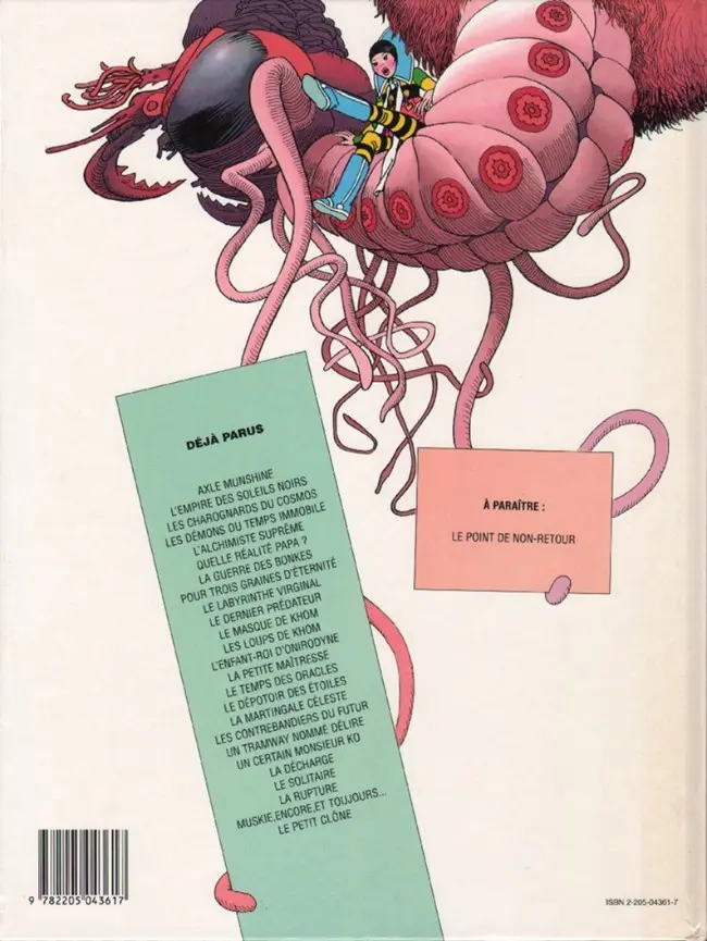 Verso de l'album Le Vagabond des Limbes Tome 25 Le petit clone