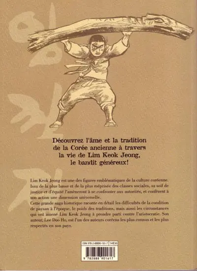 Verso de l'album Le Bandit Généreux Tome 1 Frères de cœur