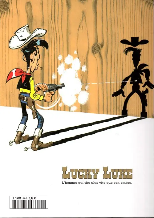 Verso de l'album Lucky Luke La collection Tome 69 Le pont sur le Mississipi