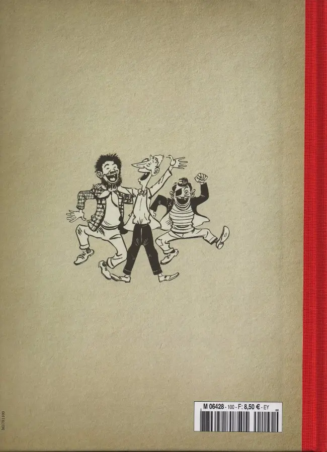 Verso de l'album Les Pieds Nickelés - La collection Tome 101 Les Pieds Nickelés sur la bonne voie