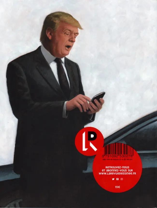 Verso de l'album La Revue dessinée #17