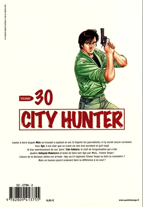 Verso de l'album City Hunter Volume 30