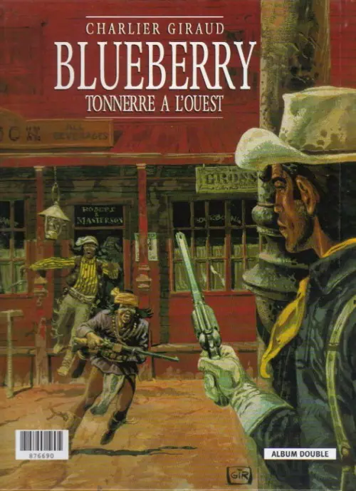 Verso de l'album Blueberry Tomes 1 et 2 Fort Navajo / Tonnerre à l'ouest