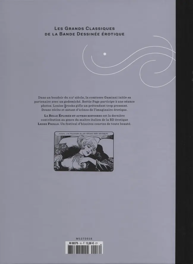 Verso de l'album Les Grands Classiques de la Bande Dessinée Érotique - La Collection Tome 16 La belle éplorée et autres histoires