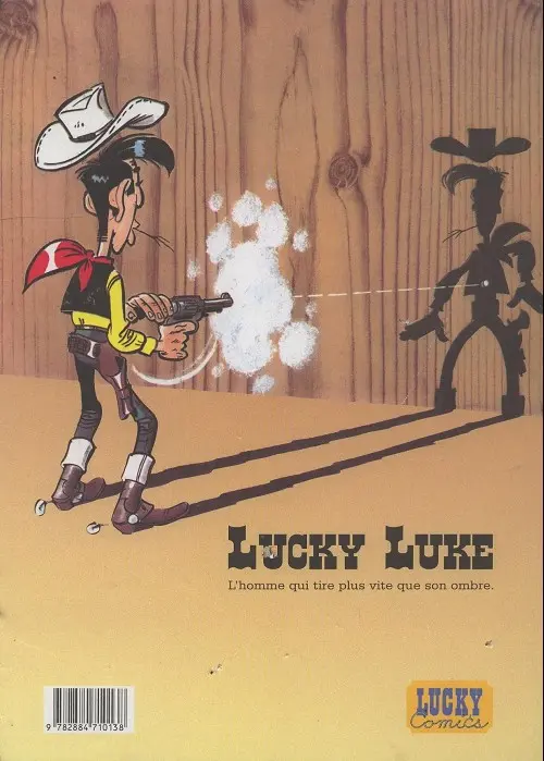 Verso de l'album Lucky Luke Tome 32 La diligence