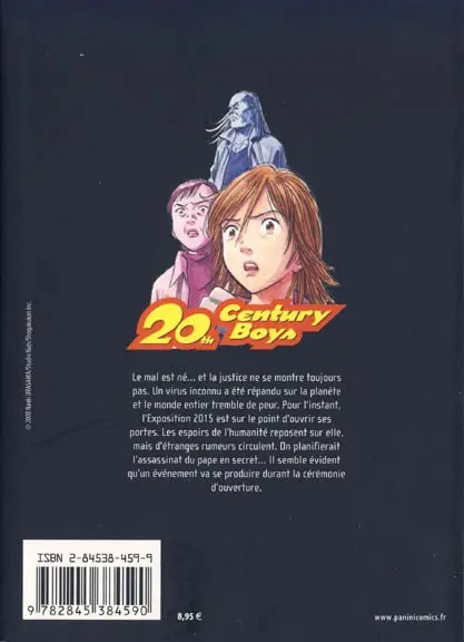 Verso de l'album 20th Century Boys 15