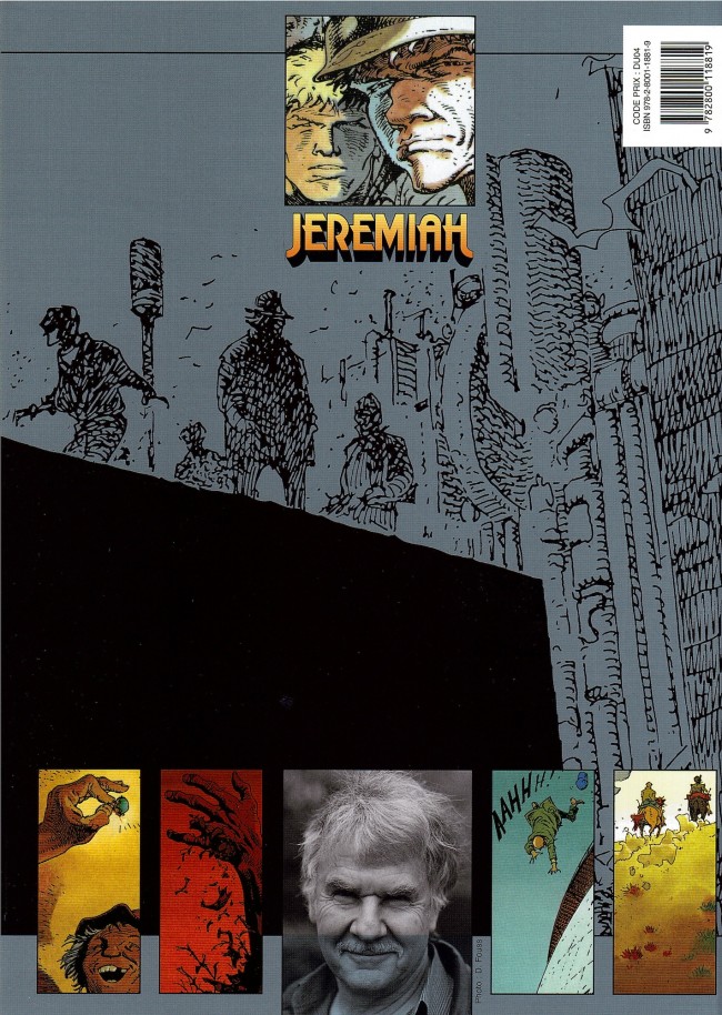 Verso de l'album Jeremiah Tome 11 Delta
