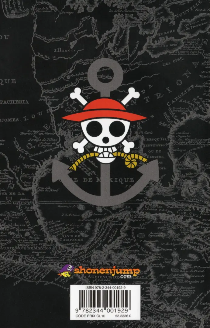 Verso de l'album One Piece Tome 48 L'aventure d'oz