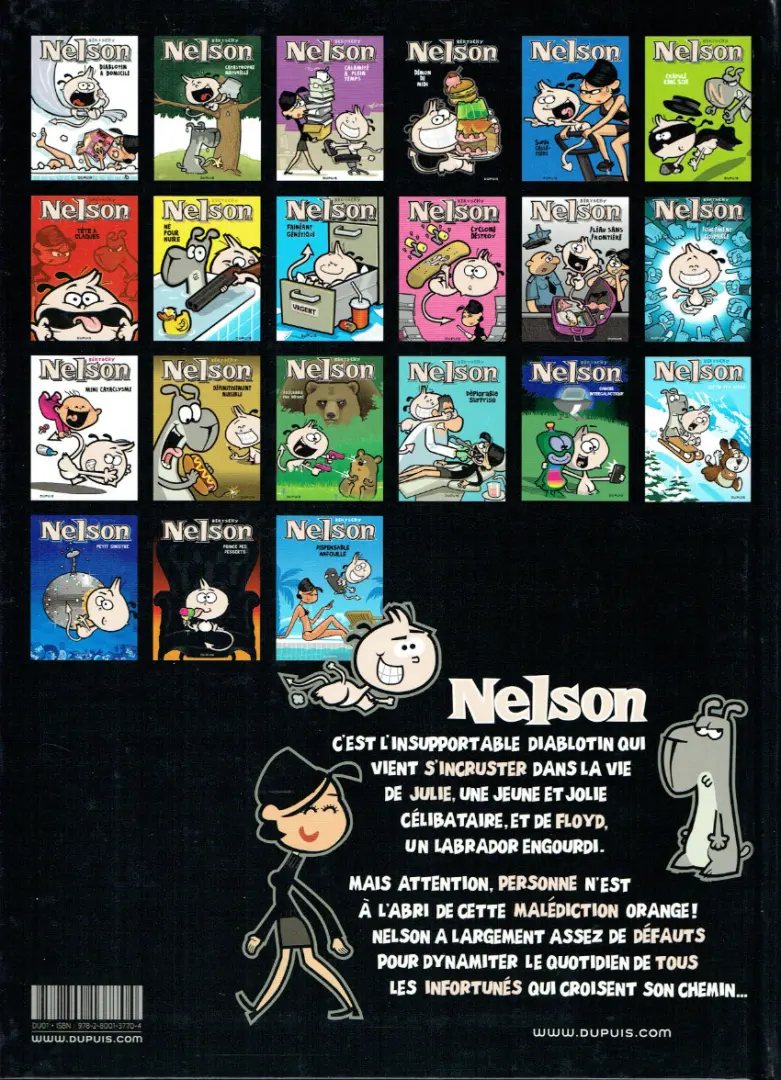 Verso de l'album Nelson Tome 4 Démon de midi