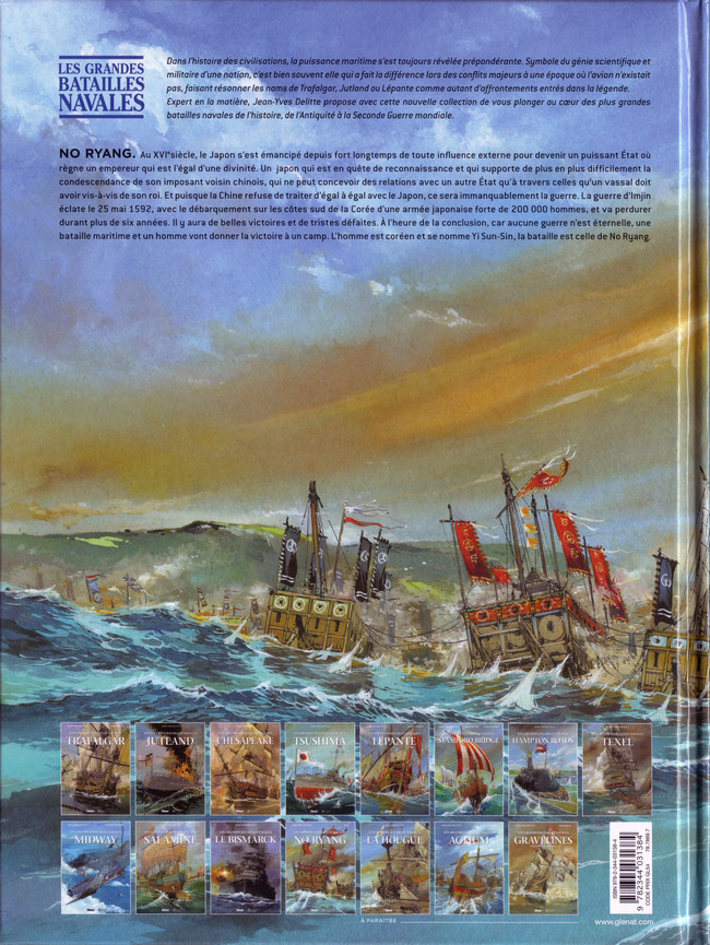 Verso de l'album Les grandes batailles navales Tome 12 No ryang