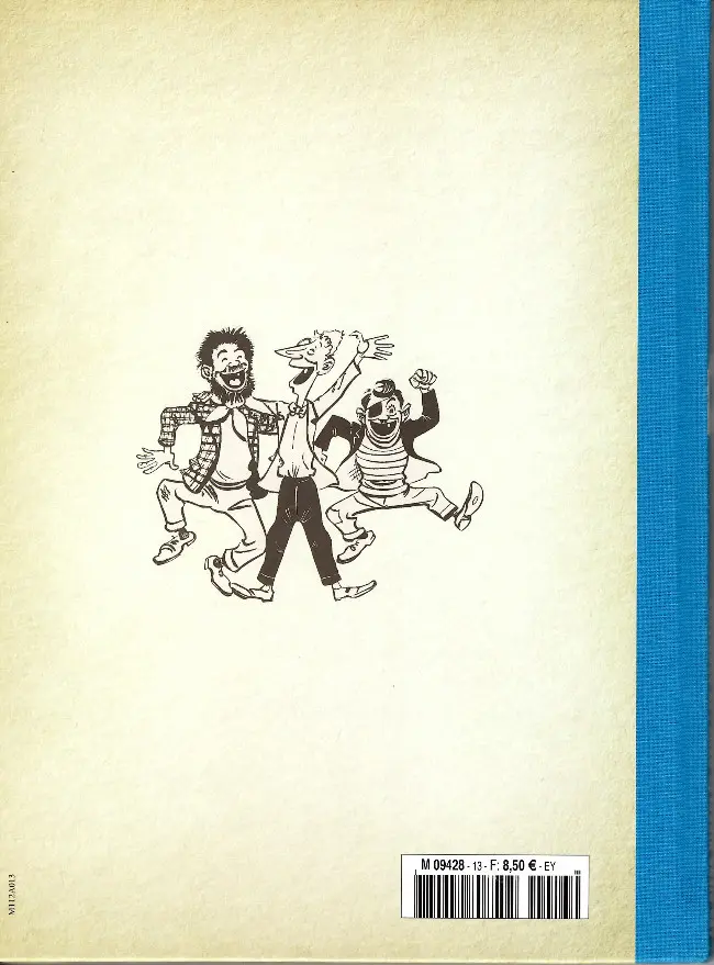 Verso de l'album Les Pieds Nickelés - La collection Tome 13 Les Pieds Nickelés dans les Corbières