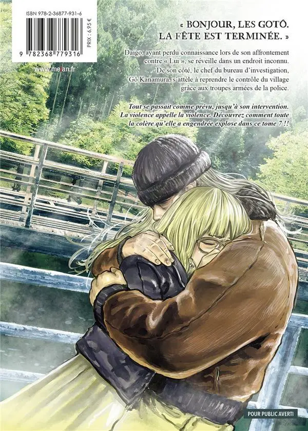 Verso de l'album Gannibal 7