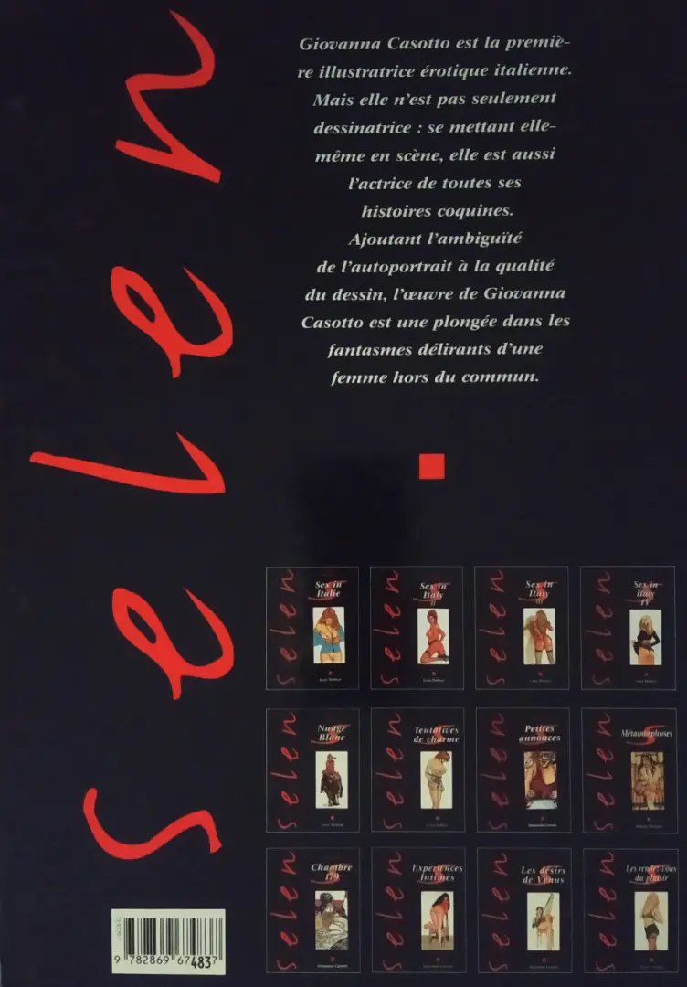 Verso de l'album Selen présente... Tome 2 Chambre 179