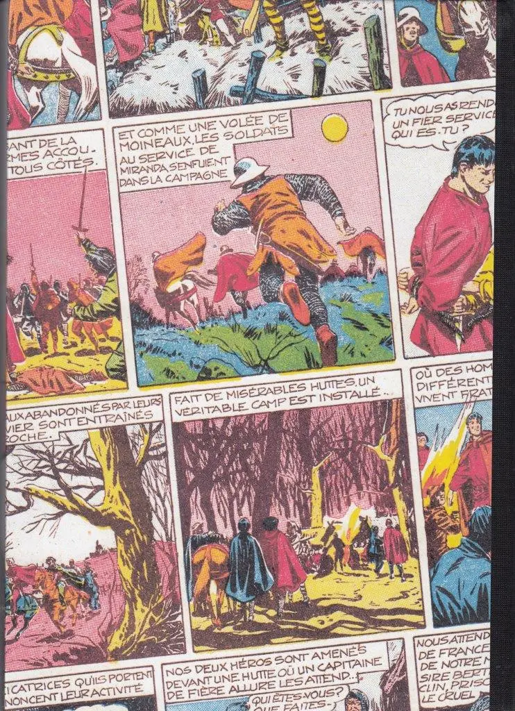 Verso de l'album Roland Prince des bois Intégrale Volume 2