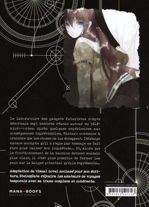 Verso de l'album Steins;Gate 2