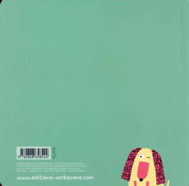Verso de l'album Les Chiens Les chiens (contraires)
