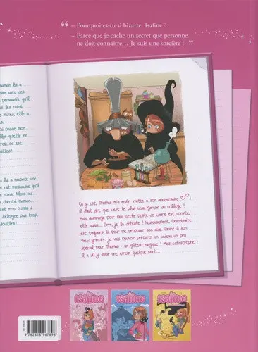 Verso de l'album Isaline Tome 1 Sorcellerie culinaire